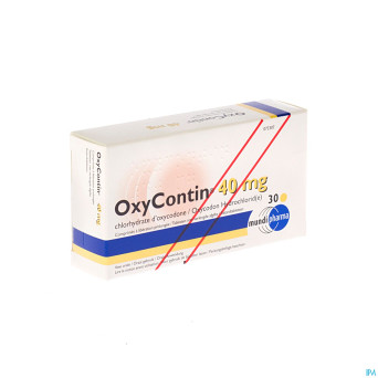 Oxycontin tabl 30 x 40 mg
