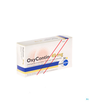 Oxycontin tabl 30 x 40 mg