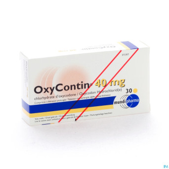Oxycontin tabl 30 x 40 mg