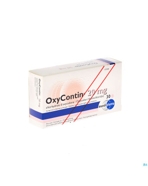 Oxycontin tabl 30 x 20 mg