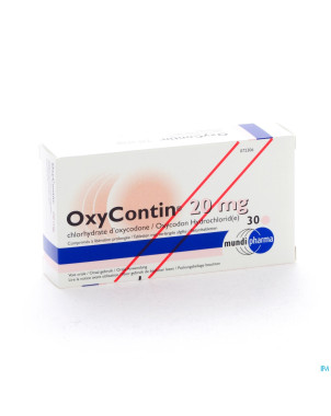 Oxycontin tabl 30 x 20 mg