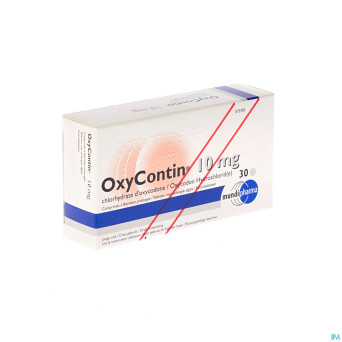 Oxycontin tabl 30 x 10 mg