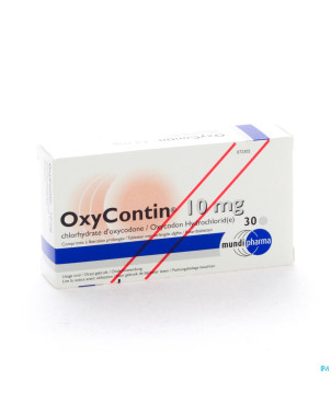 Oxycontin tabl 30 x 10 mg