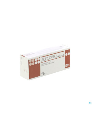 Aciclovir kela 200 mg comp 25