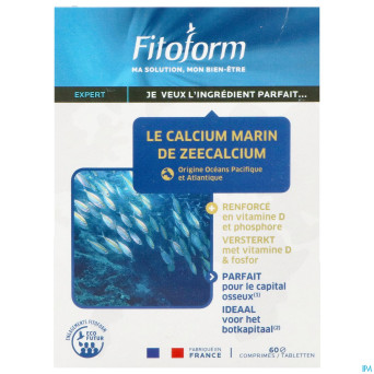 Calcium marin    comp 60 fitoform