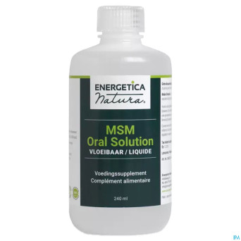 Msm oral energetica    sol 240ml