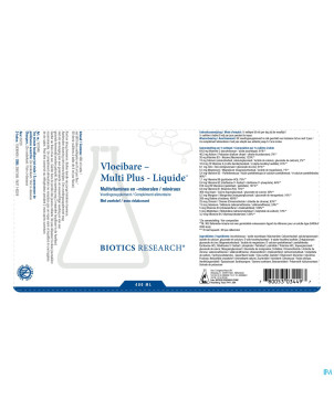 Multi plus liquide biotics    480ml