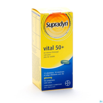 Supradyn vital 50+ flacon    comp  90