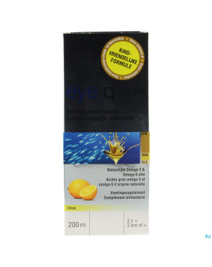 Eye q omega 3/6 epa citrus springf.200mlcfr4418851