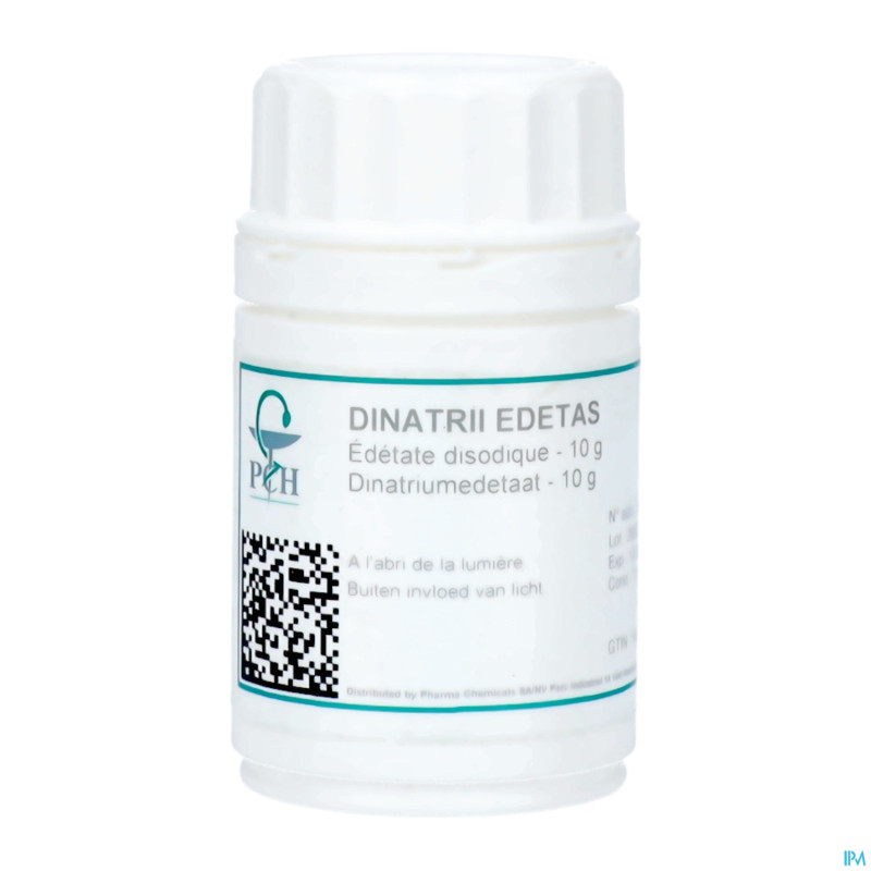 Edetate disodique    10g pch
