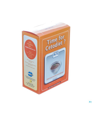 Cetodiet creme dessert chocolat noir pdr sachet  6