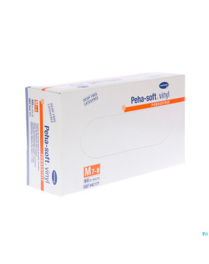 Peha soft gants vinyl sans poudre    s 100 9421708