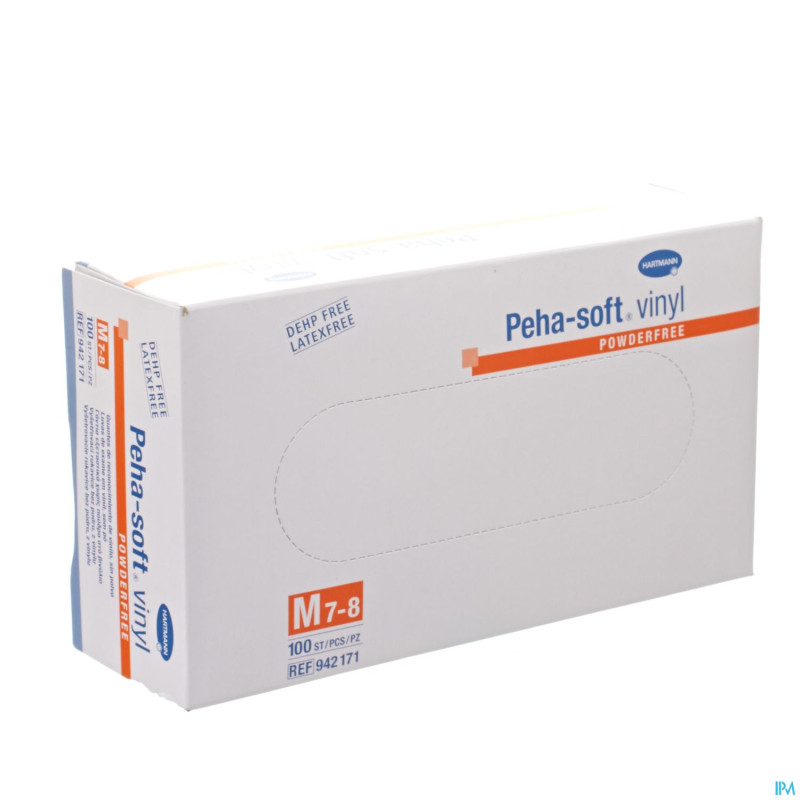 Peha soft gants vinyl sans poudre    m 100 9421718