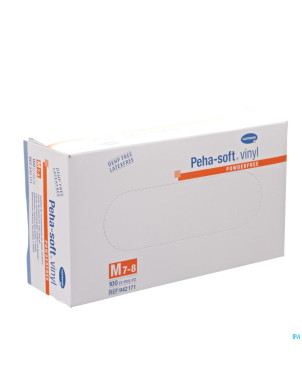 Peha soft gants vinyl sans poudre    m 100 9421718