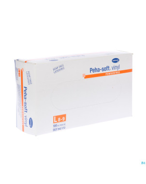 Peha soft gants vinyl sans poudre    l 100 9421728