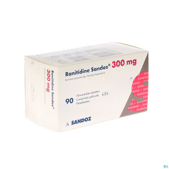 Ranitidine sandoz 300 mg comp  90 x 300 mg