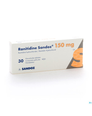 Ranitidine sandoz 150 mg comp  30 x 150 mg