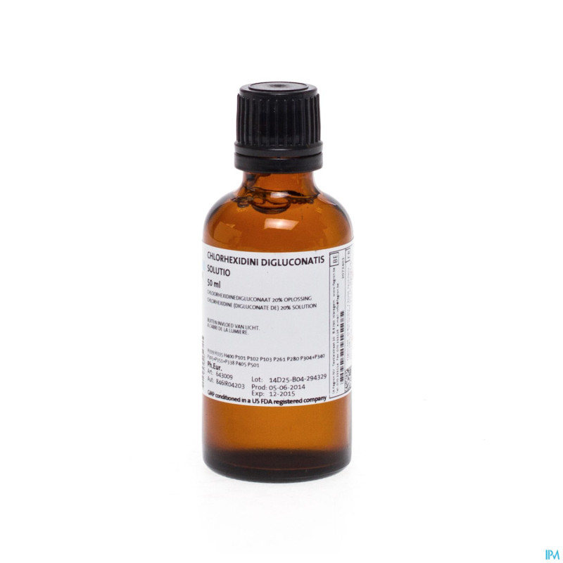 Chlorhexidine digluc. 20% sol    50ml fag