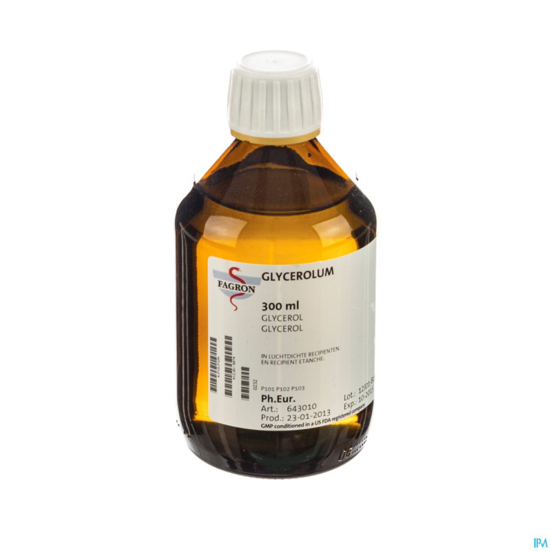 Glycerol vrac    300ml fag