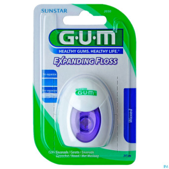 Gum fil dentaire expanding floss 30m    2030