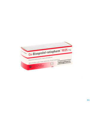 Co bisoprolol ratiopharm comp 50 x 10/25