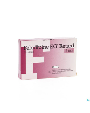 Felodipine eg retard  5mg comp liber prol 28x 5mg