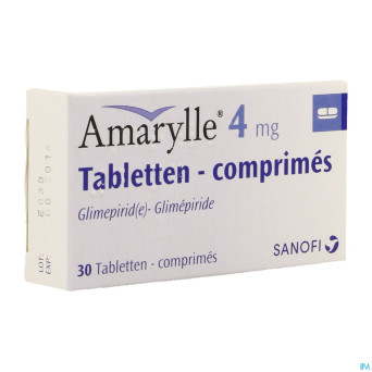 Amarylle tabl 30 x 4 mg
