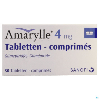 Amarylle tabl 30 x 4 mg