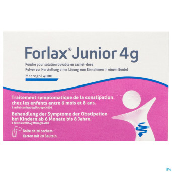 Forlax junior 4 g sachets - zakjes 20