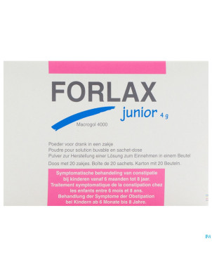 Forlax junior 4 g sachets - zakjes 20
