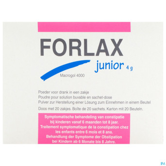 Forlax junior 4 g sachets - zakjes 20