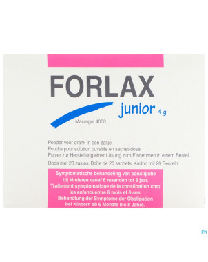 Forlax junior 4 g sachets - zakjes 20