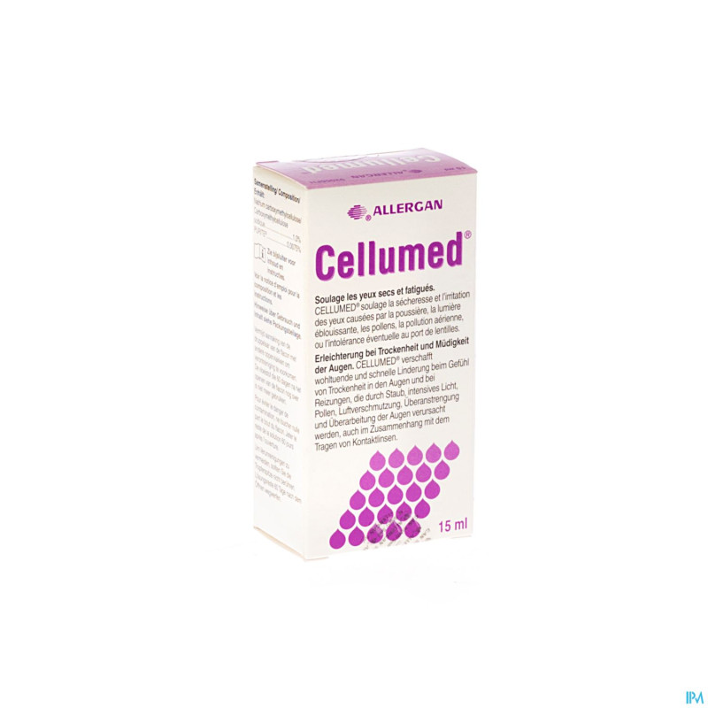 Cellumed larmes artificielles 15ml    92056fh