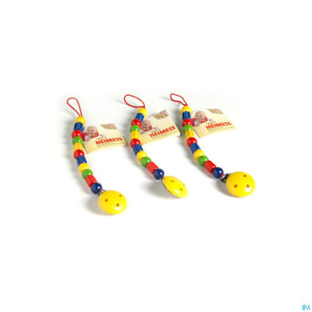 Heimess chaine sucette bois couleur