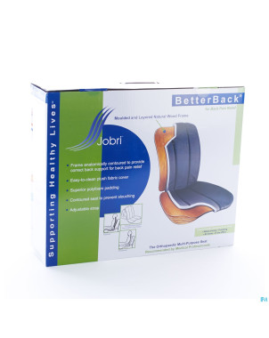 Jobri betterback noir universel