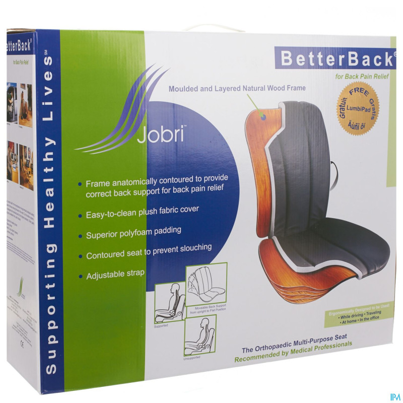 Jobri betterback gris universel