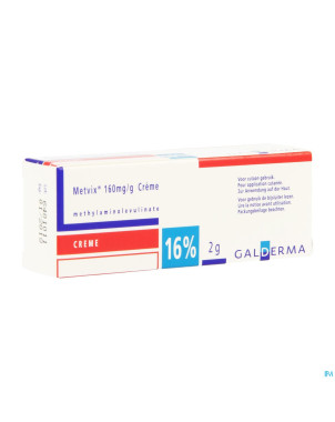 Metvix 160mg/g creme tube 2g