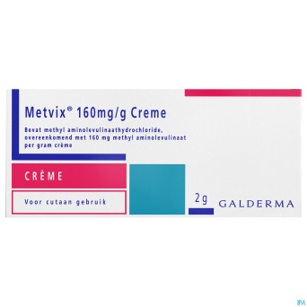 Metvix 160mg/g creme tube 2g