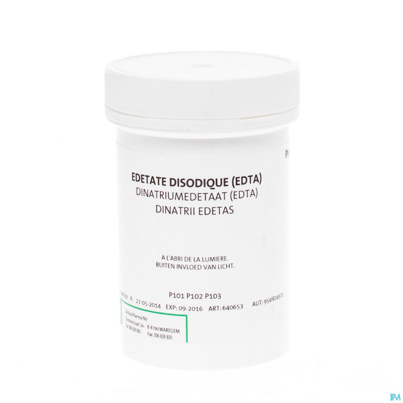 Ededate disodique vrac    10g certa