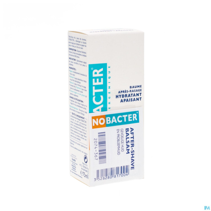 Nobacter baume apres rasage    75ml