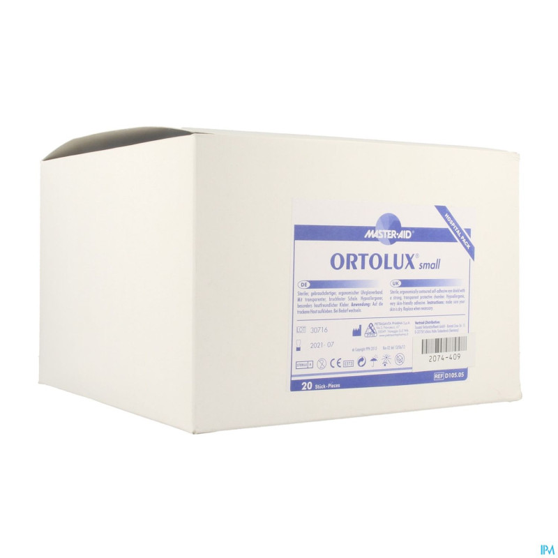 Ortolux small compresse oculaire    20 70106
