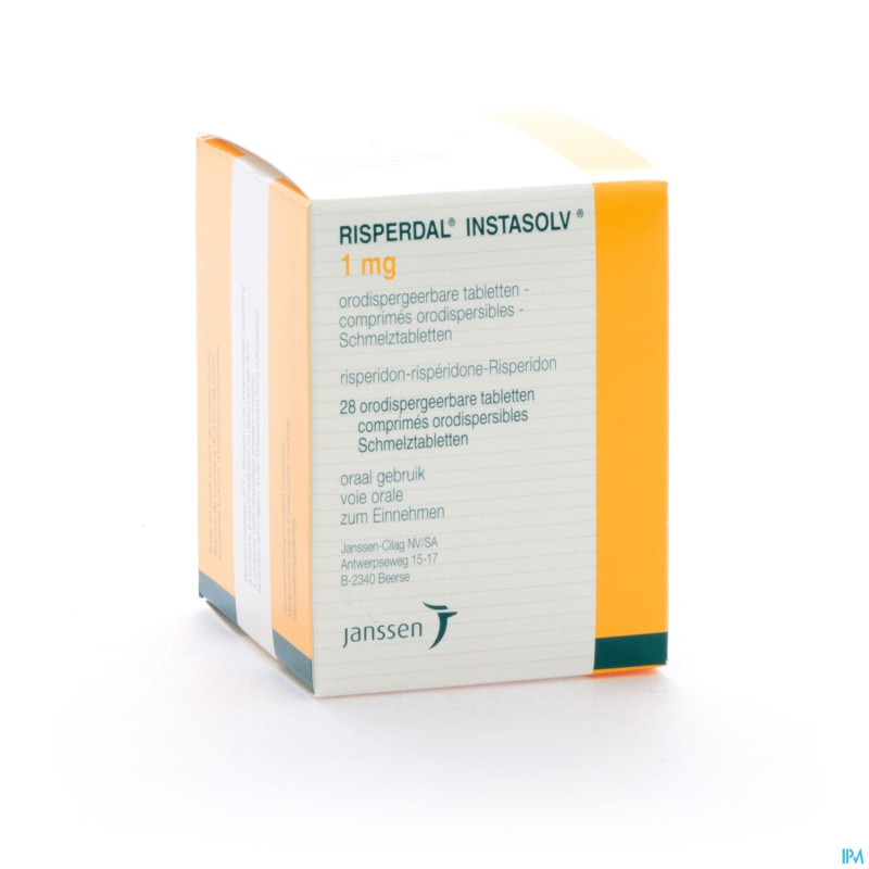 Risperdal instasolv comp 28 x 1mg