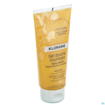 Klorane gel douche cr nutritive velours   200ml