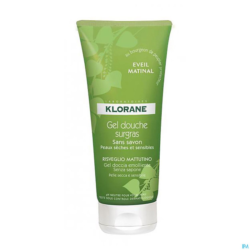 Klorane gel douche eveil matinal    200ml