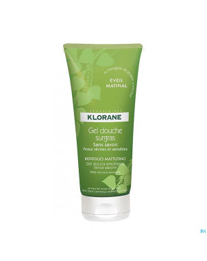 Klorane gel douche eveil matinal    200ml