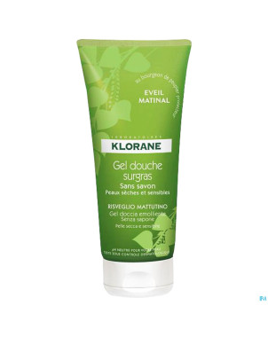 Klorane gel douche eveil matinal    200ml