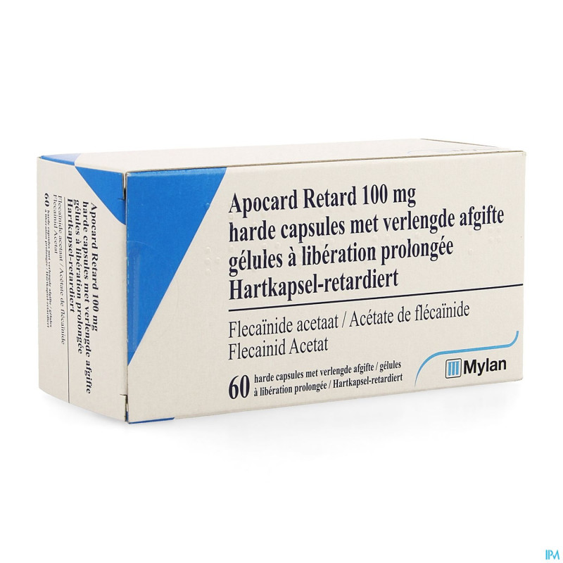 Apocard retard caps   60 x 100 mg