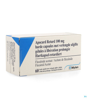 Apocard retard caps   60 x 100 mg