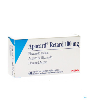 Apocard retard caps   60 x 100 mg
