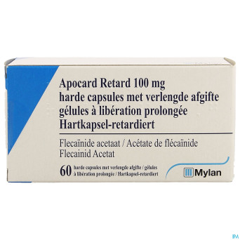 Apocard retard caps   60 x 100 mg